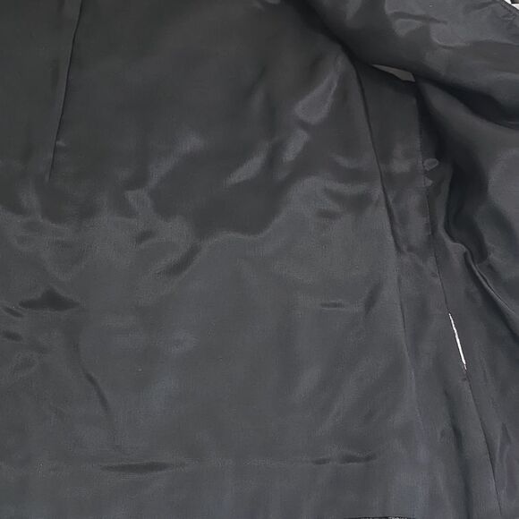 EMIL Rutenberg, Textured Black Sleeveless Vest M - Picture 6 of 6